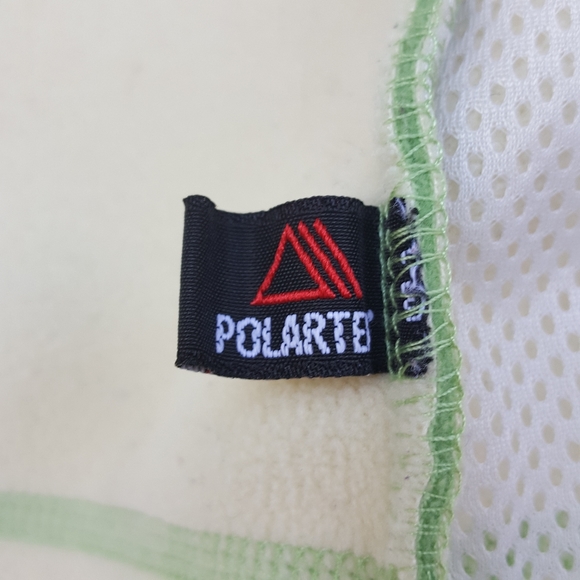 M L.L. BEAN VINTAGE ZIP UP MINT OR SAGE GREEN FLEECE VEST - Picture 4 of 11